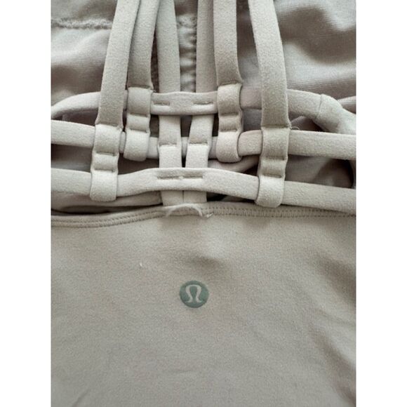 Lululemon slide with me tank in porcelain pink strappy back - Picture 3 of 5